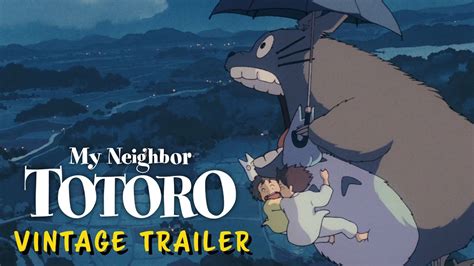My Neighbor Totoro Vintage Trailer 1988 Studio Ghibli Fest 2018