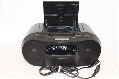Sony Radio Cassette Corder Cfd S K P P Tradera