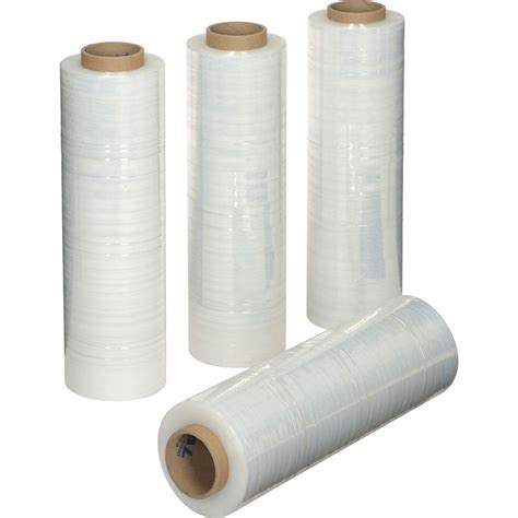 Buy 18x 1200 Ft Roll 80 Gauge Thick 4 Pack Industrial Stretch Wrap