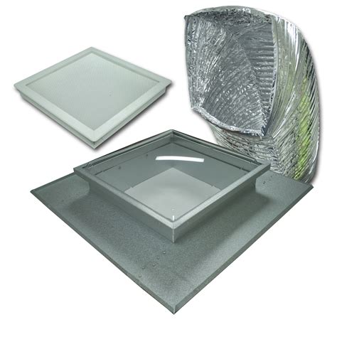 Ezylite 400mm Square Tradelite Kit For Tile Roof Bunnings Australia