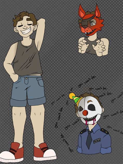 Got Bored So Heres Some Fanart Of Mike Afton Rfivenightsatfreddys