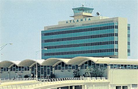 1961 Terminal Two Postcards Atlanta Airport Atlanta Travel Atlanta