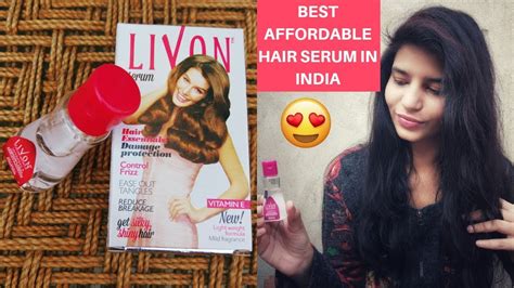 Livon serum for dry and unruly hair, 100ml. LIVON HAIR SERUM REVIEW & DEMO || BEST AFFORDABLE HAIR ...