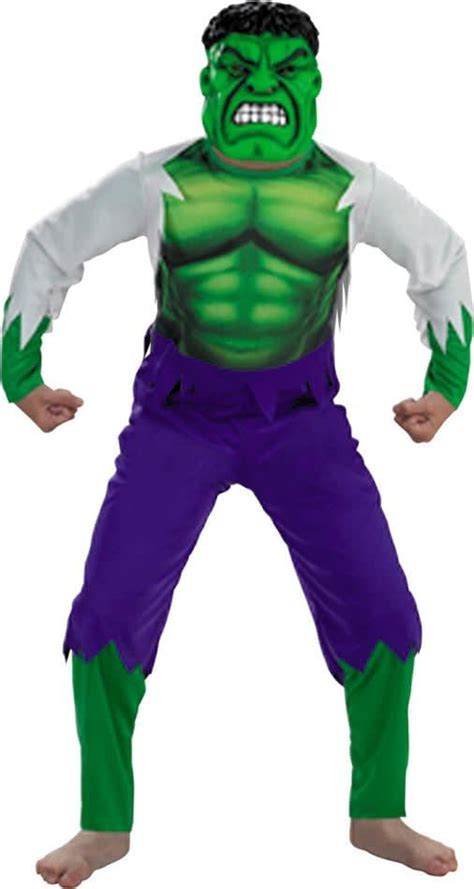Superhero Hulk Child Costume Scostumes