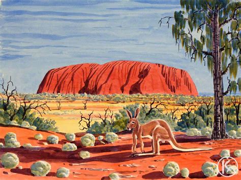 Uluru Ayers Rock By Peter Taylor Tjutjatja From Alice Springs