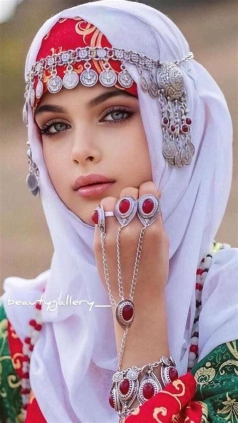 Portrait Of Beautiful Arabian Girl Hiding Her Face Behind Red Niqab Artofit