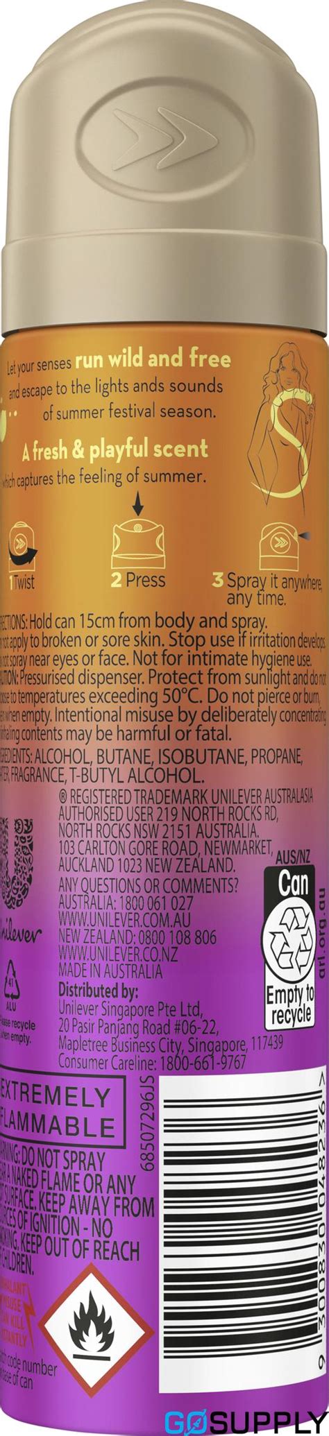 Impulse Female Body Spray Festival Summer Edition 75 Ml