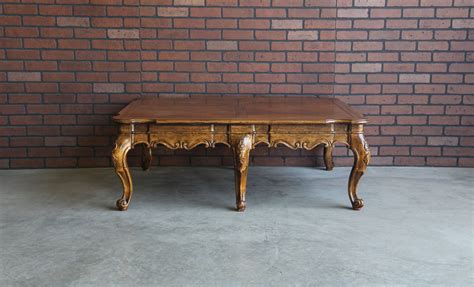 Includes scalloped carvings and an italian. Coffee Table ~ Cocktail Table ~ French Provincial Table by ...