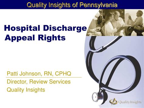 Ppt Hospital Discharge Appeal Rights Powerpoint Presentation Free