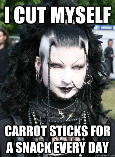 Misunderstood Goth Girl Goth Memes Memes Funny Images