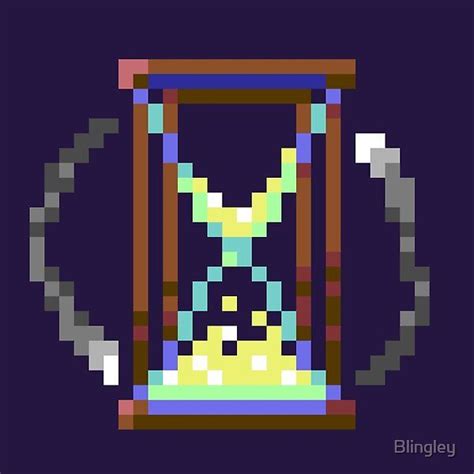 Hourglass Pixel Art Game Pixel Art Hourglass