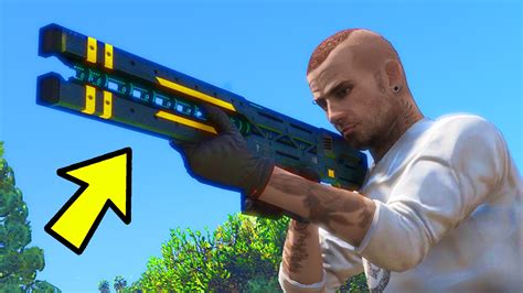 How To Get The Railgun In Gta 5 Online Gta 5 Glitches And Tricks Youtube