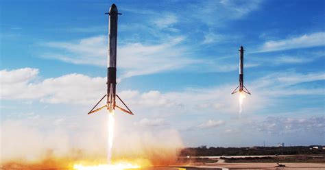 The Physics Of Spacexs Wicked Double Booster Landing Wired