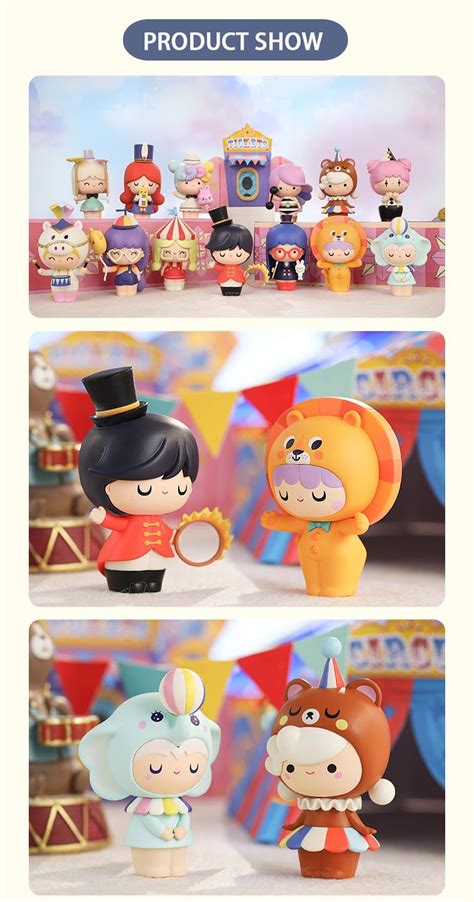 Pop Mart Momiji Dolls Circus Series Toys Figure Action Figure Birthday