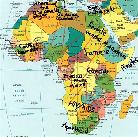 National Geographic Map Of Africa