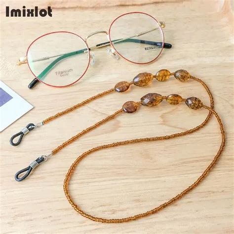 vintage handmade fashion eyewears chains acrylic beaded eyeglass sunglasses lanyards cord holder