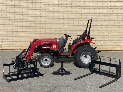 2023 Mahindra 1626 Hst With 48 Grapple And Valve Kit Pallet Forks And
