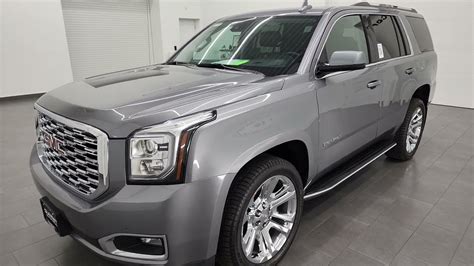 2020 Gmc Yukon Slt Quads Third 4wd In Satin Steel Metallic 4k