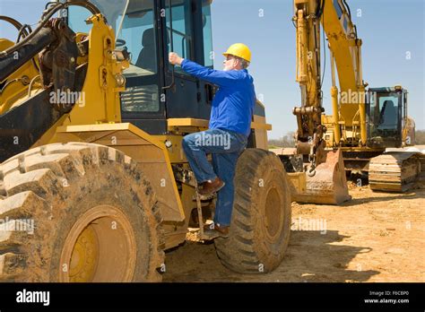 Heavy Equipment Operator Stock Photos & Heavy Equipment Operator Stock