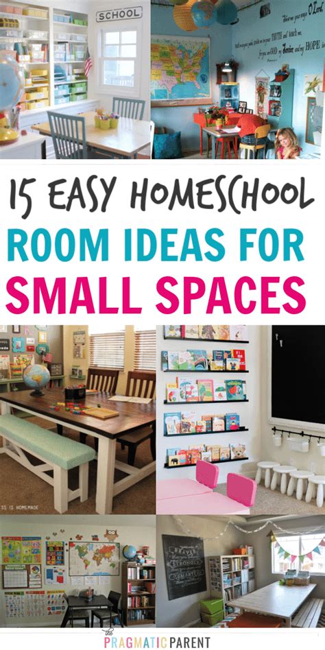 Setup Your Homeschool Classroom With A Small Room Or A Lot Of Space