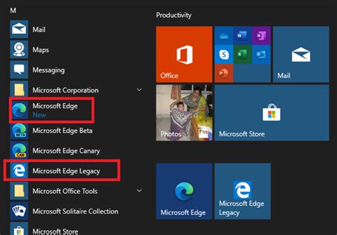 How To Run Legacy Edge And Chromium Edge Side By Side In Windows 10
