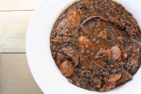 Feijoada Meaty Brazilian Black Bean Stew With Farofa Bakin Bit