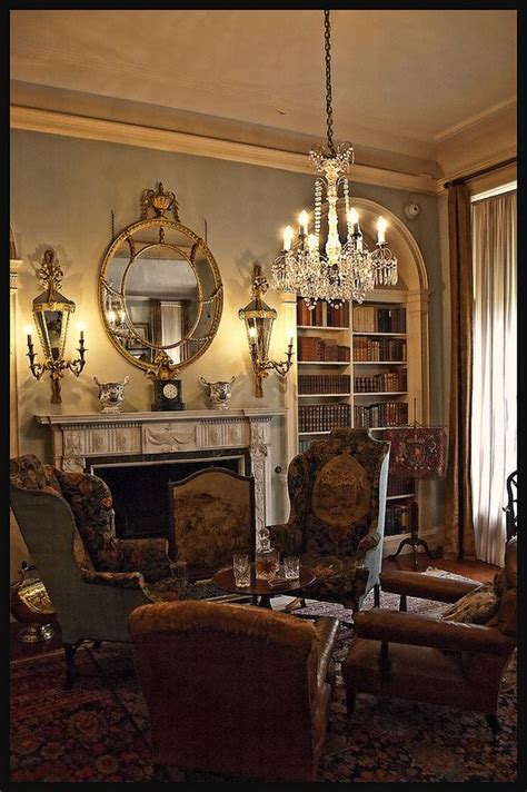 Gentlemans Parlour English Country Design Classic Interior Design