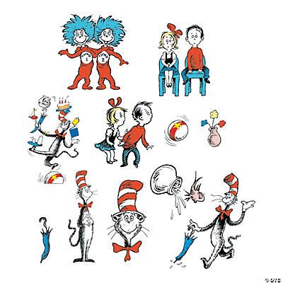 If you do not find the exact resolution you are looking for, then go for a native or higher resolution. Dr. Seuss™ Character Bulletin Board Cutouts - Oriental Trading