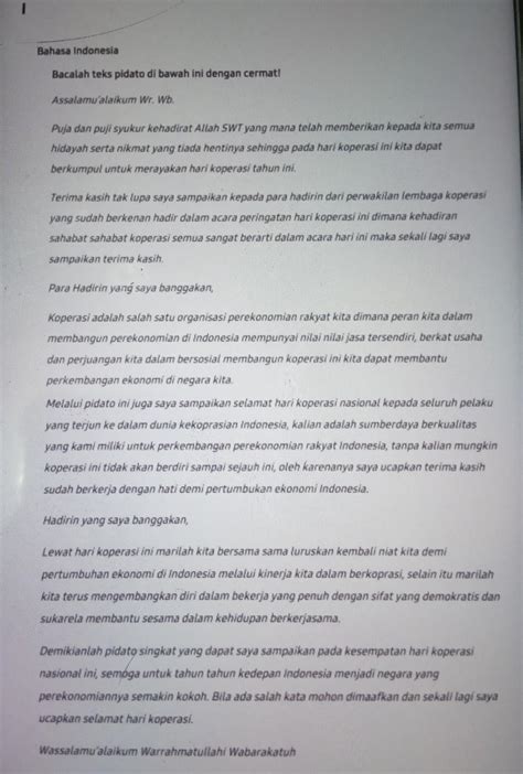 23 Mukadimah Pidato Bahasa Indonesia Singkat