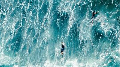 Surfers Waves Aerial Surfing 1080p Ocean Fhd