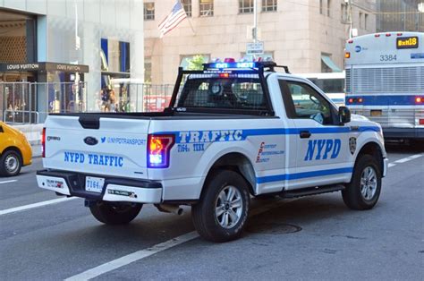 Nypd Traffic 7164 Police Truck