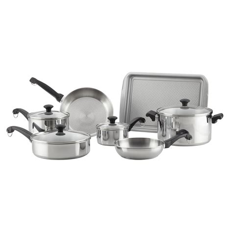 Kitchen And Dining Farberware Classic Series Stainless Steel Nonstick 10