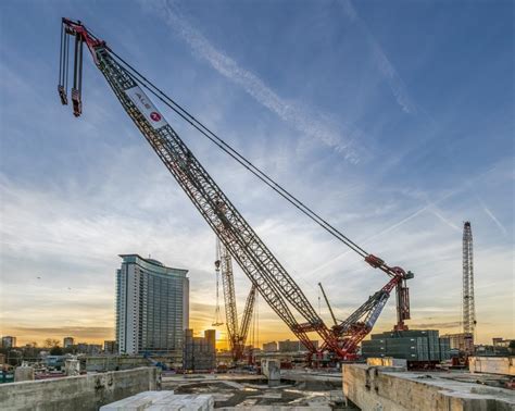 Europes Biggest Crane Comes To London New Civil Engineer