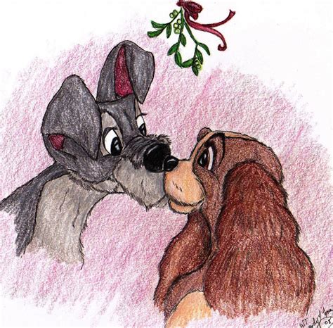 Lady And The Tramp Kiss By Almalphia On Deviantart