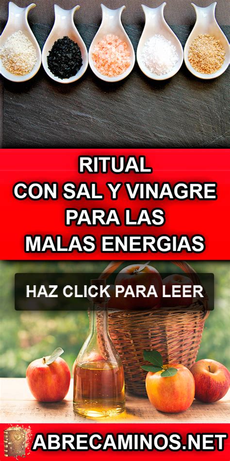 Ritual Con Sal Y Vinagre Para Las Malas Energ As Malas Energias