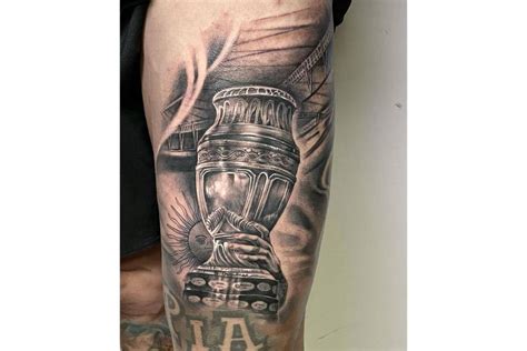El Tremendo Tatuaje De La Copa Am Rica Que Se Hizo Ngel Di Mar A