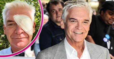 This Mornings Phillip Schofield Wears Eye Bandage Following Hospital Visit