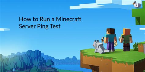 How To Run A Minecraft Server Ping Test Free Ping Test Tool