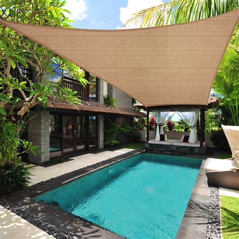 Our winter sun is limited but it will be a welcomed commodity through our previously dark kitchen window and dining room sliding glass door. Sun Shade Sail Permeable Rectangle Square Outdoor Patio ...
