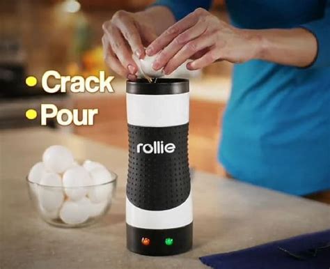 Rollie Eggmaster Toaster For Egg Cooking Automatically Cooks Omelet
