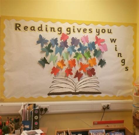 Reading Gives You Wings School Bulletin Boards Reading Corner