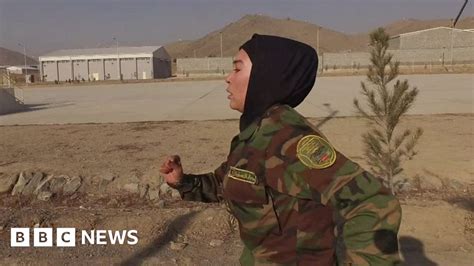 First Afghan Female Officer Off To Sandhurst Bbc News