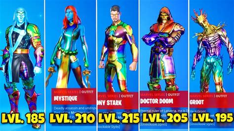 How To Unlock All Max Holo Foil Skin Styles In Fortnite Holo Storm