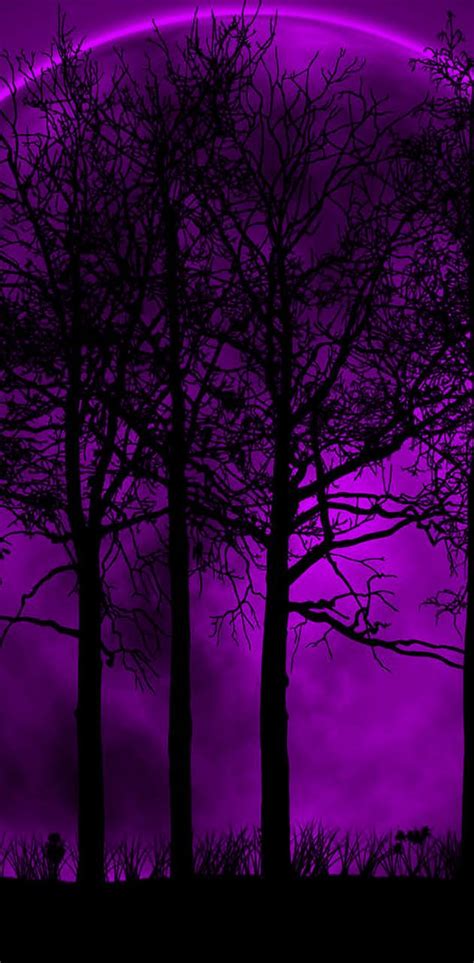 Purple Moon Wallpaper By Dashti33 Download On Zedge 6b21