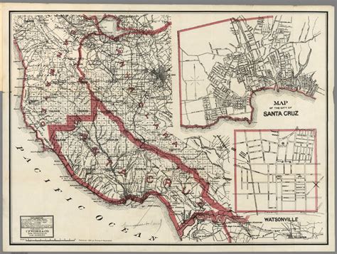 Map Of Santa Cruz County Maping Resources