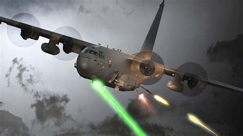 The Ac 130j Gunships First Solid State Laser Weapon Has Arrived For