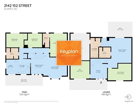 Upload, livestream, and create your own videos, all in hd. 2142 152 Street, Surrey Floor Plan - Keyplan Measuring ...