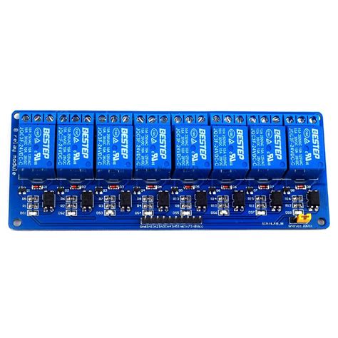 1pcs Blue 8 Channel 24v Relay Module 8channel Relay Output 8 Way Relay