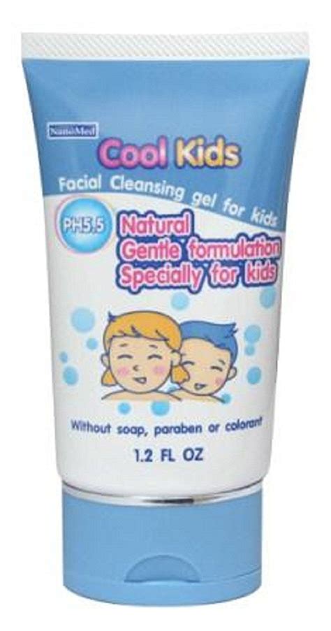 Cool Kids Facial Cleansing Gel Gentle Facial Cleanser Specialty For
