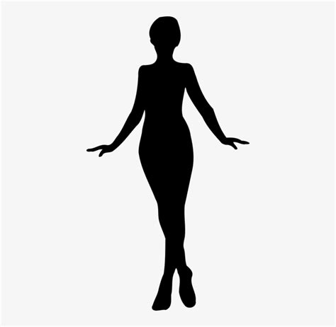 Siluetas Mujer Png Silhouette Plus Size Women Transparent Png
